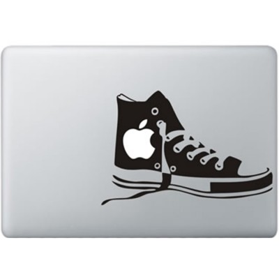 Converse Schoenen MacBook Sticker Zwarte Stickers